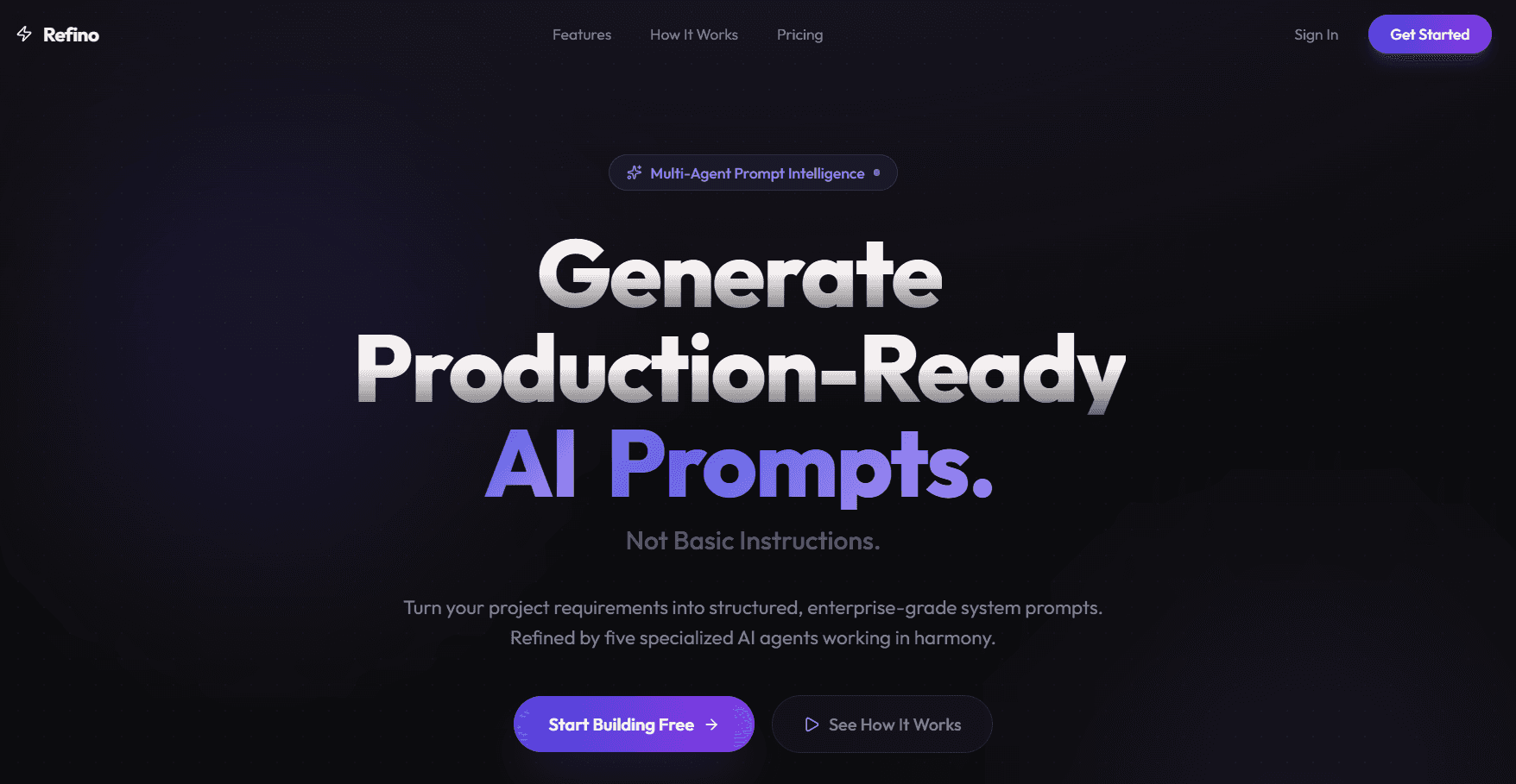 Refino - AI Prompt Generator