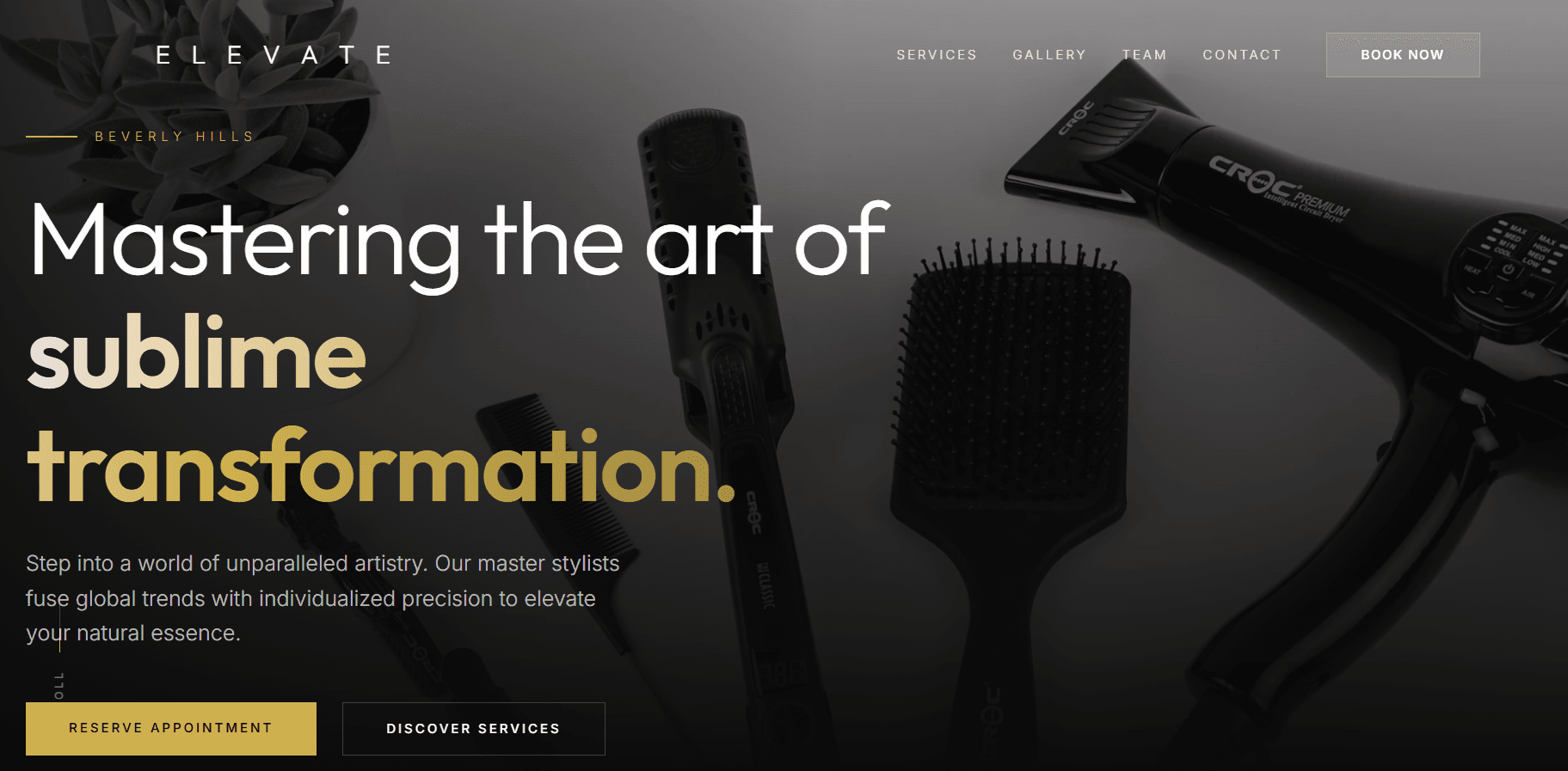 Elevate - Salon Management System